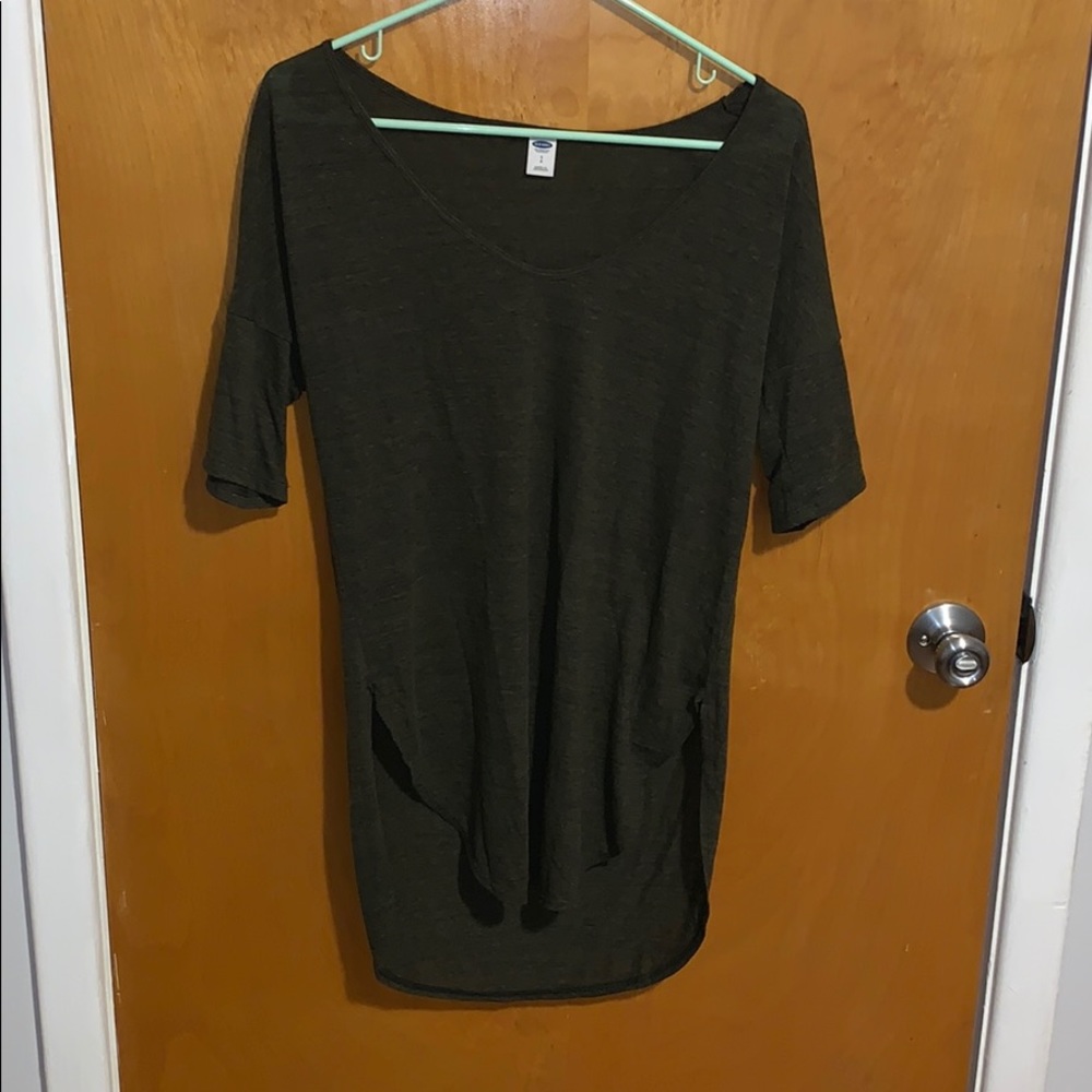 Olive green shirt